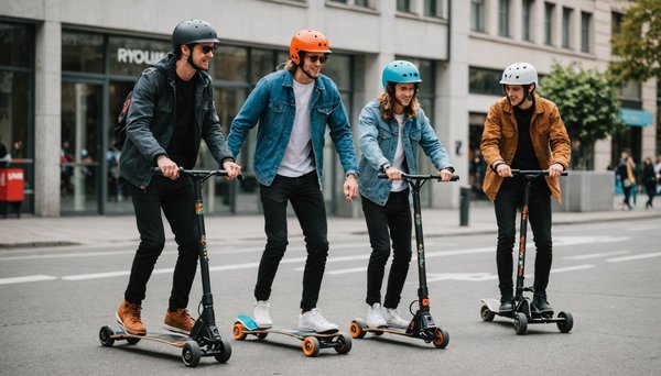 Du skateboard au scooter: évolution et tendances